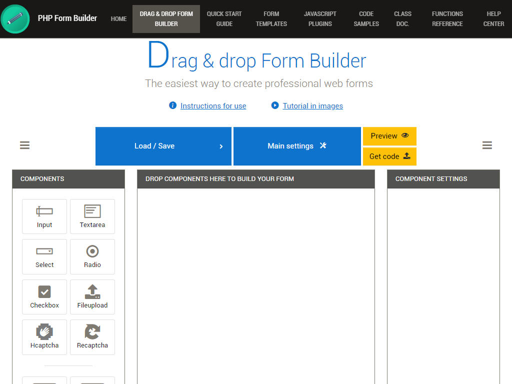 Online Drag And Drop Form Builder